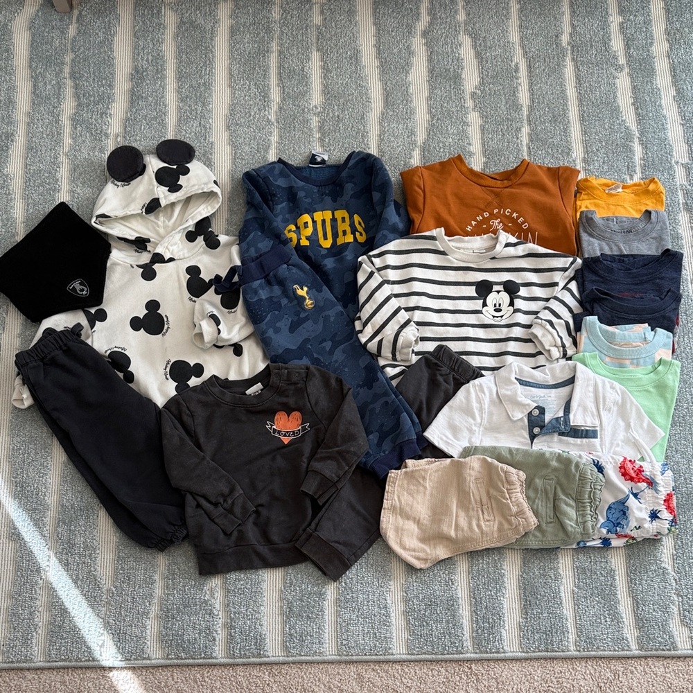 18 month baby toddler clothing bundle